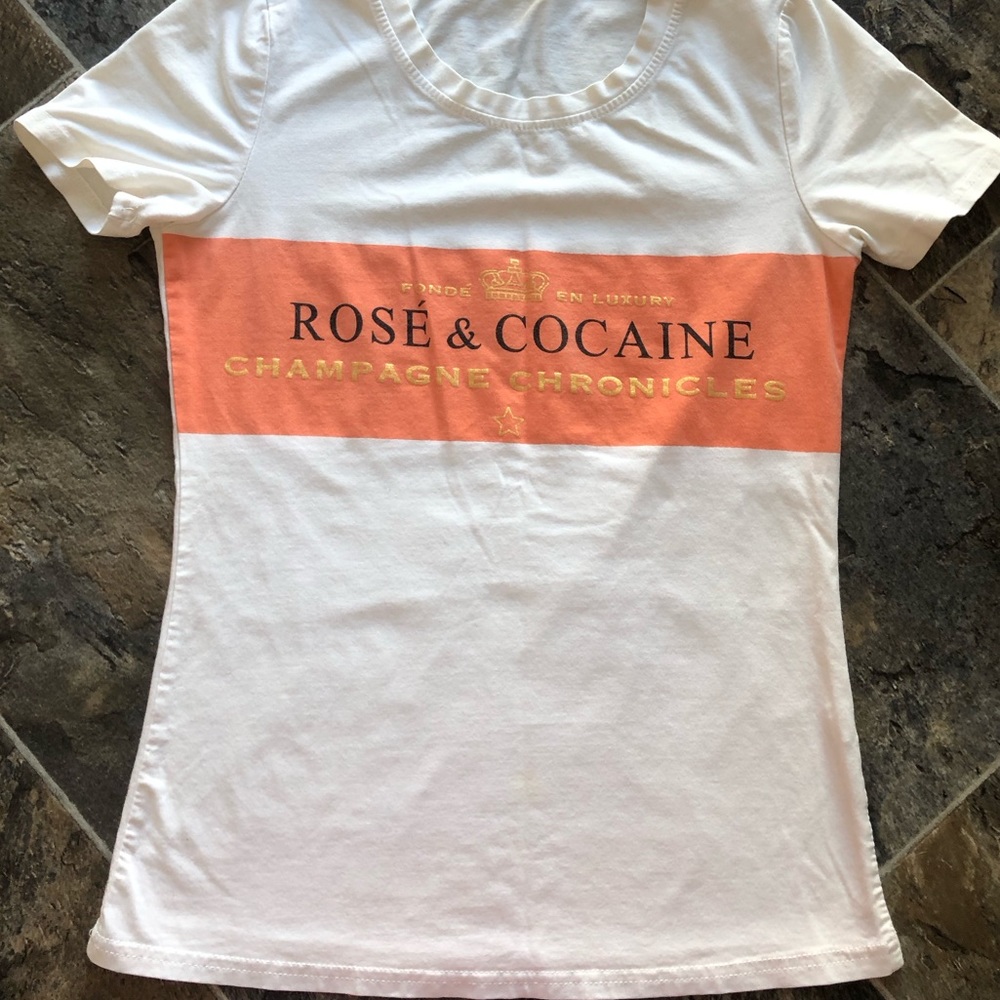 Rose’ & Cocaine T shirt is